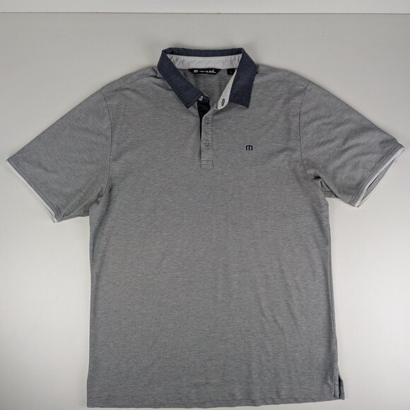 Lot Of 5 Travis Matthew Polo Shirt Mens Size L Large Golf Performance - Picture 2 of 10